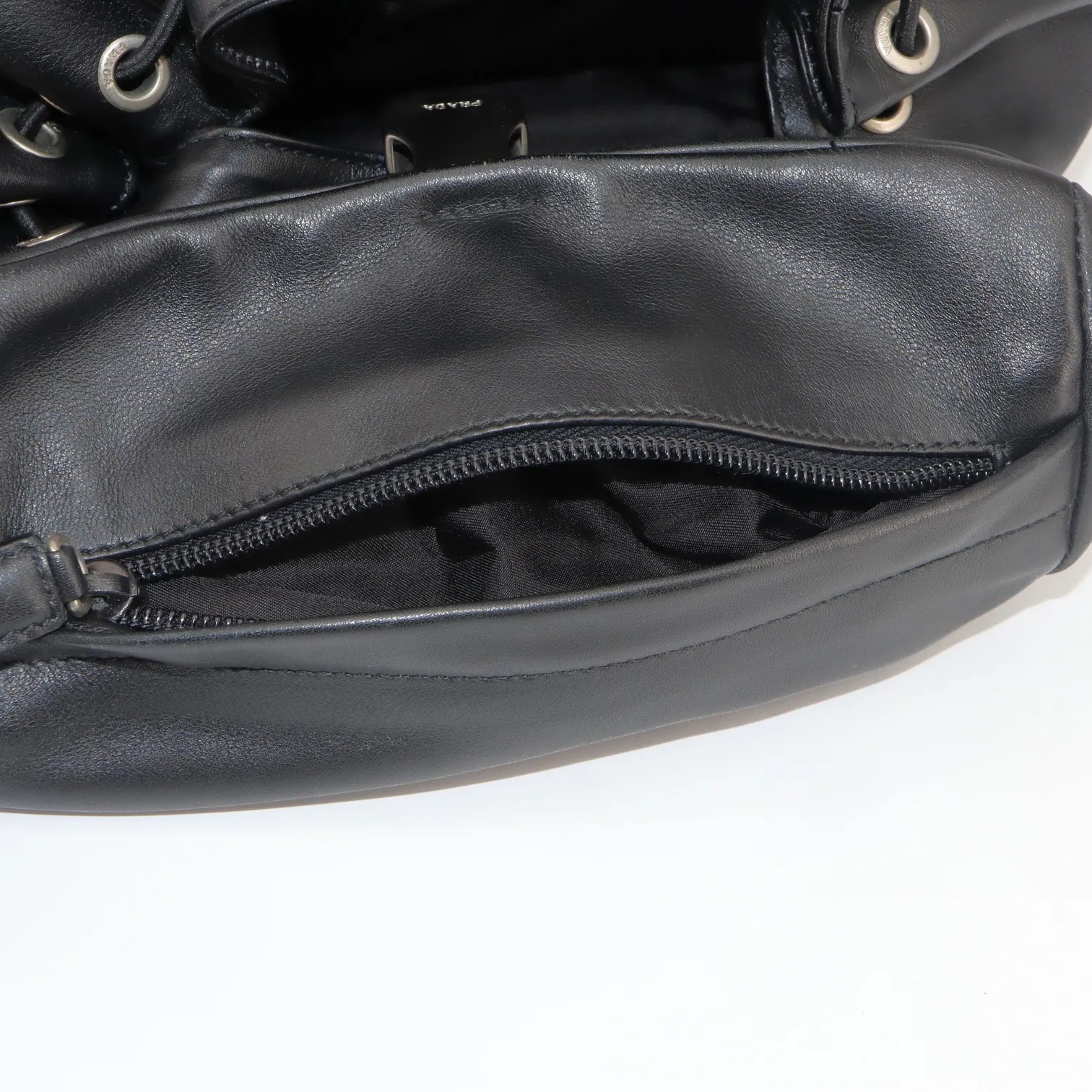 Prada Vitello Morbido Leather Backpack