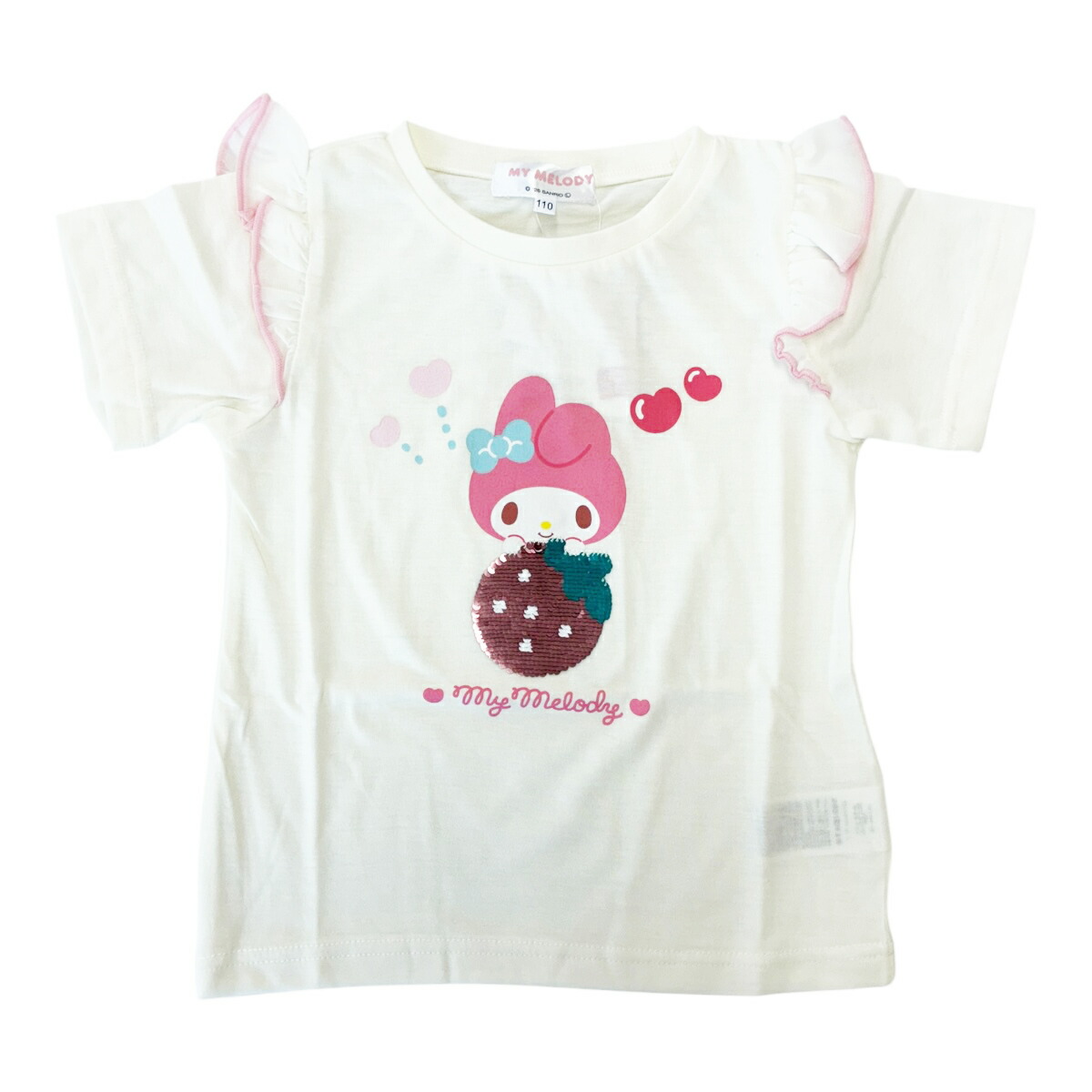 🆕【⭐訂購⭐】🇯🇵日本直送 🌀#Sanrio 閃閃珠片短袖 tee［6款選］ 🌀 [PLFA-0091] [260627]