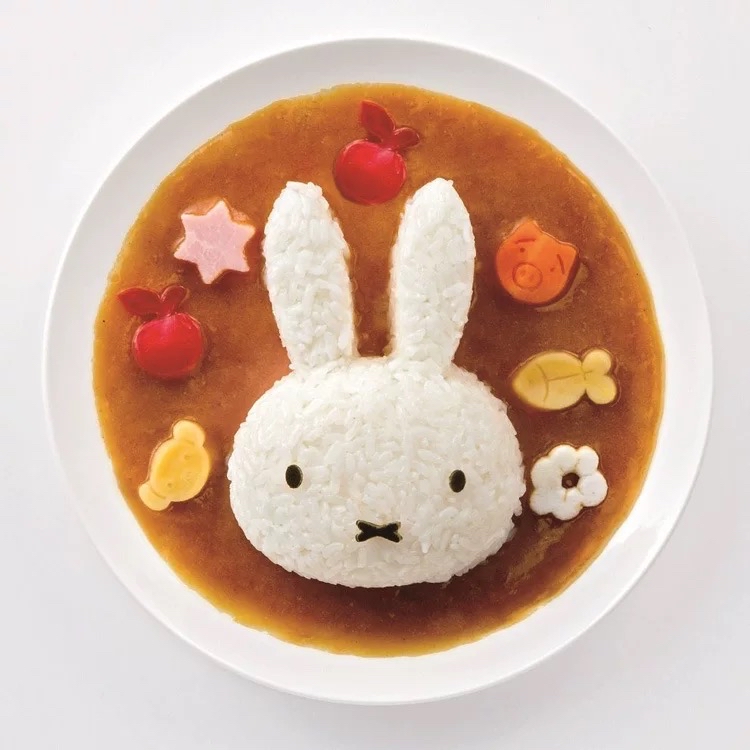 日本Skater Miffy 造型咖哩飯製作器
