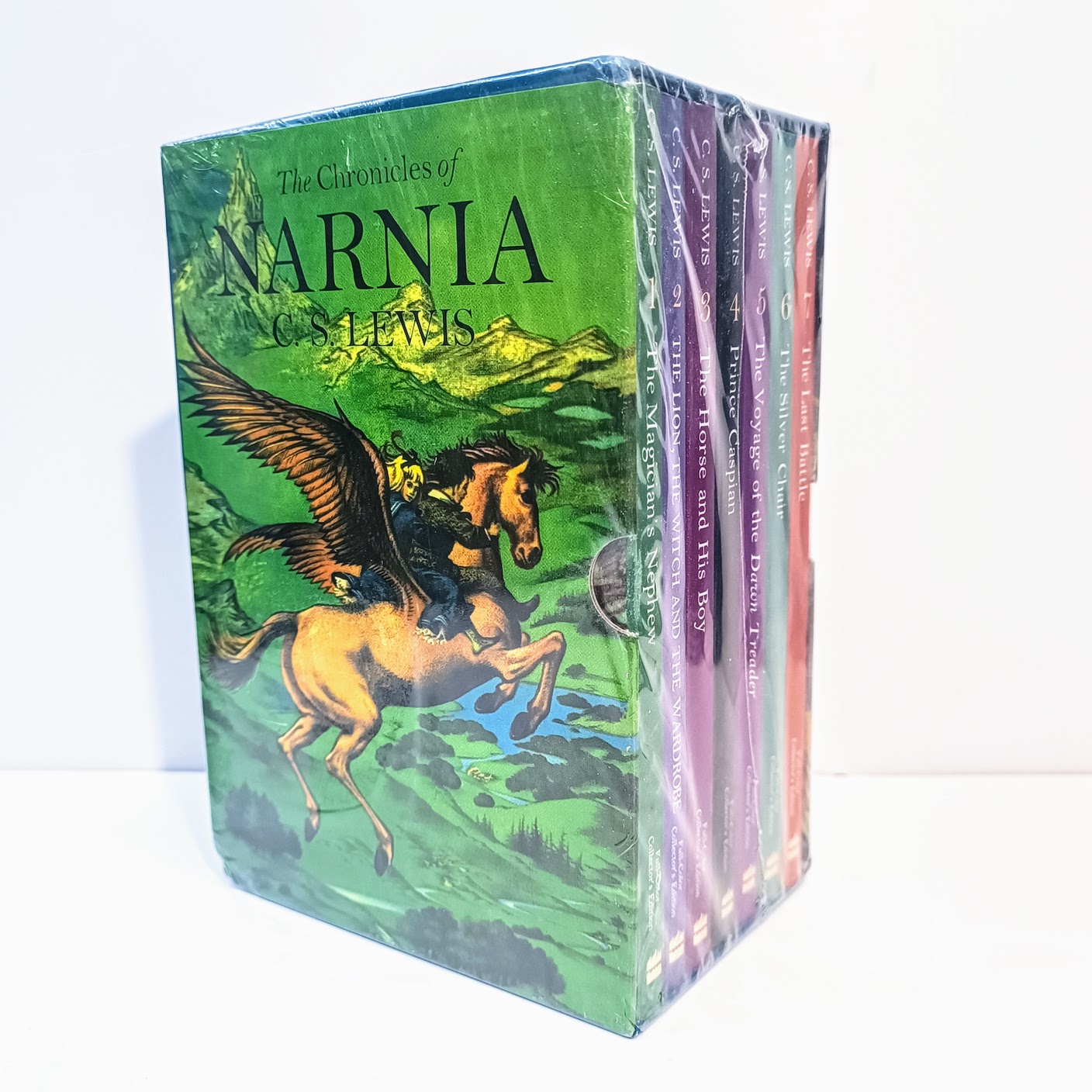 The Chronicles of Narnia Box Set 7 books 納尼亞傳奇盒裝7冊|青少年讀者兒童文學經典神話童話  B071