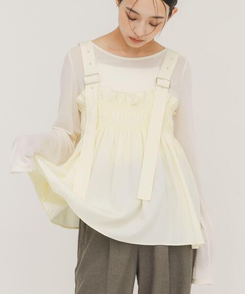 褶邊束胸外搭【JOT004】