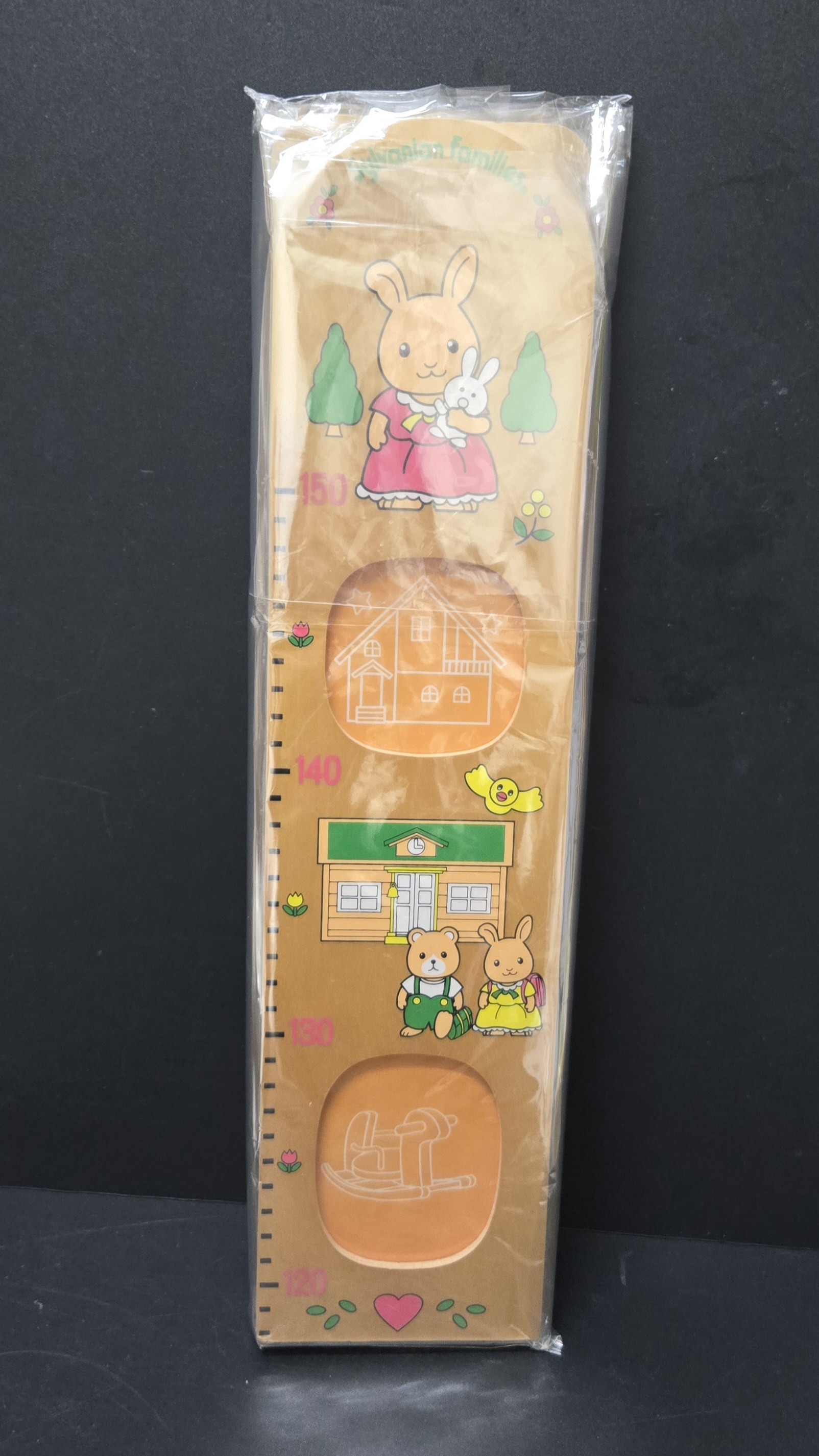 森林家族超絕版木製量高尺