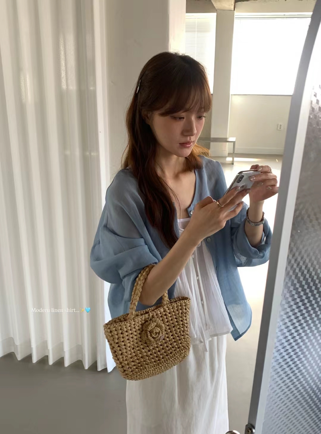 🇰🇷東大門女裝 | modern linen shirt