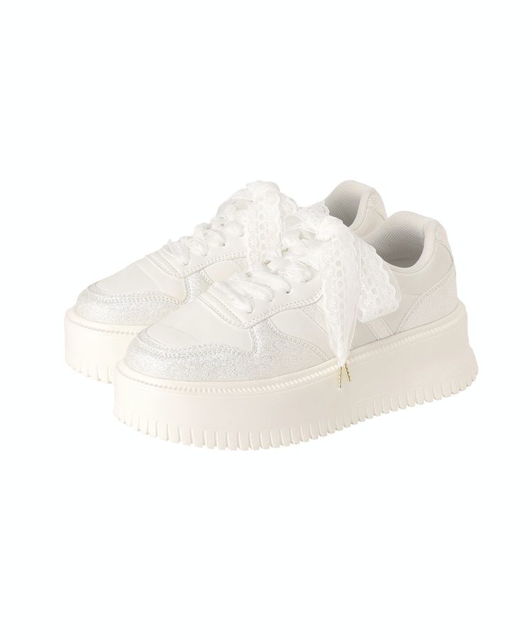 🎀【預訂】Maison de FLEUR Lace厚底波鞋 