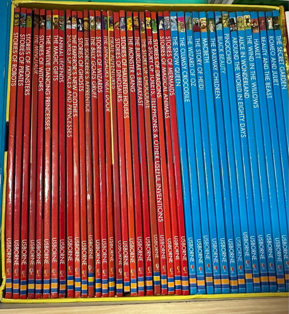 The Usborne Reading Collection 我的第三個圖書館｜40 books｜點讀版
