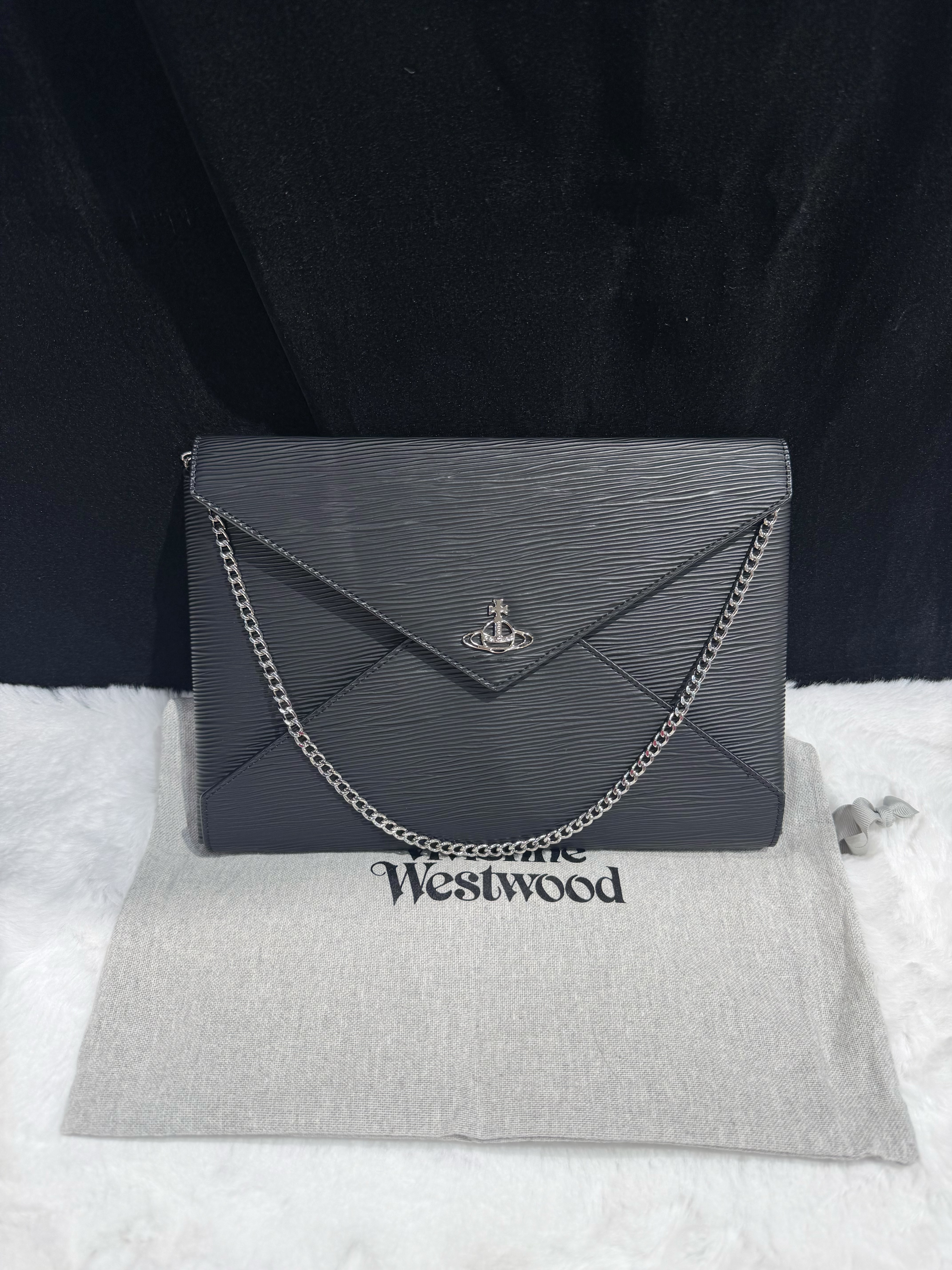 Vivienne Westwood Polly clutch bag sf/blk