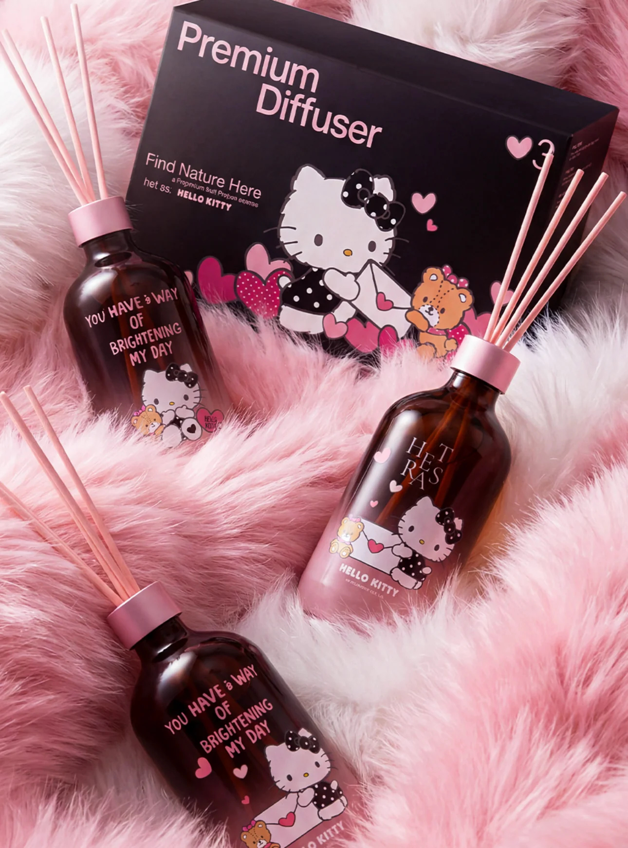 Hetras x Hello kitty Premium Diffuser 3ea [1500ml]