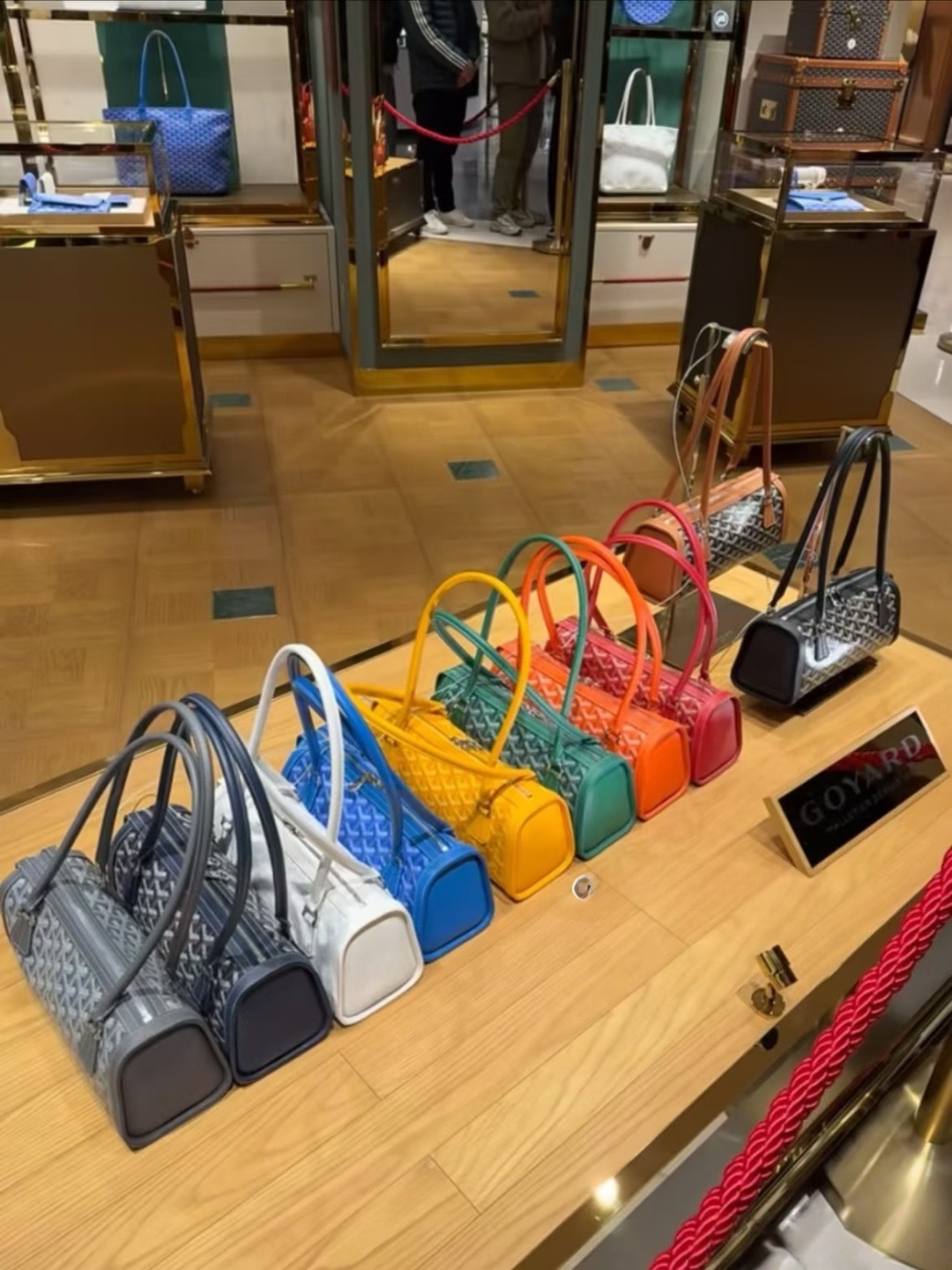 【正品級】Goyard Bonbonnière bag 圓筒法棍包 連專櫃塵袋
