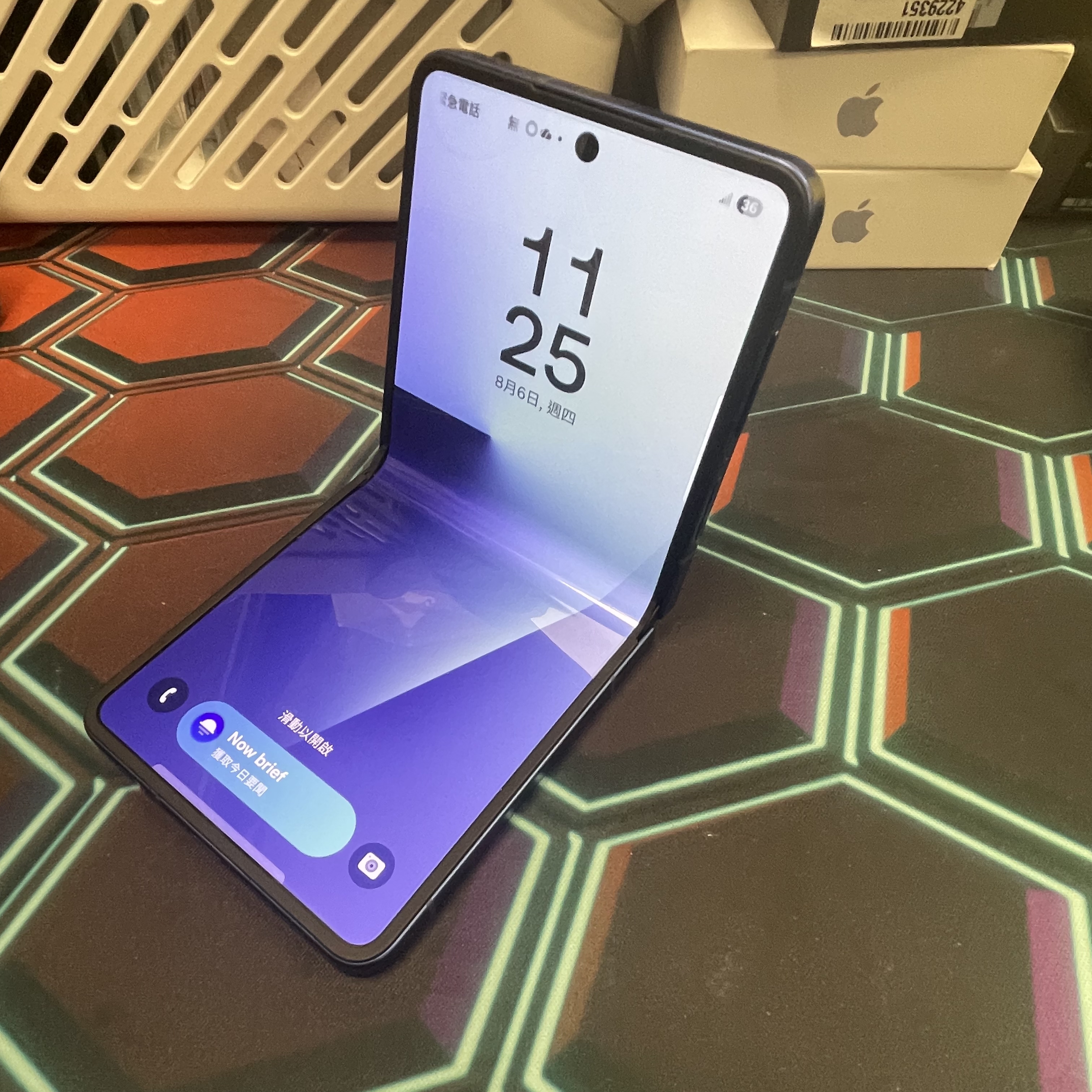*7202 Galaxy Z Flip 7 勁靚機 12+256GB 藍色 blue