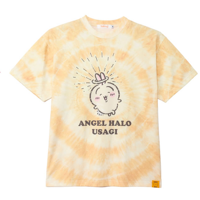 🎀【預訂】 Chiikawa x Talking 扎染上衣 Yellow Usagi