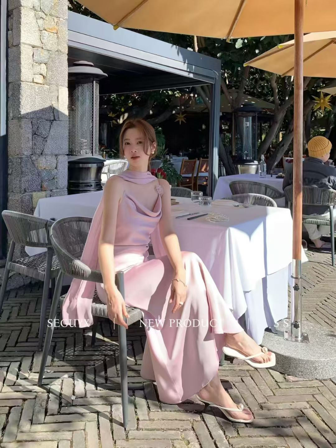 4466 紫露晨曦小礼裙 Rosée Améthyste DInner Dress