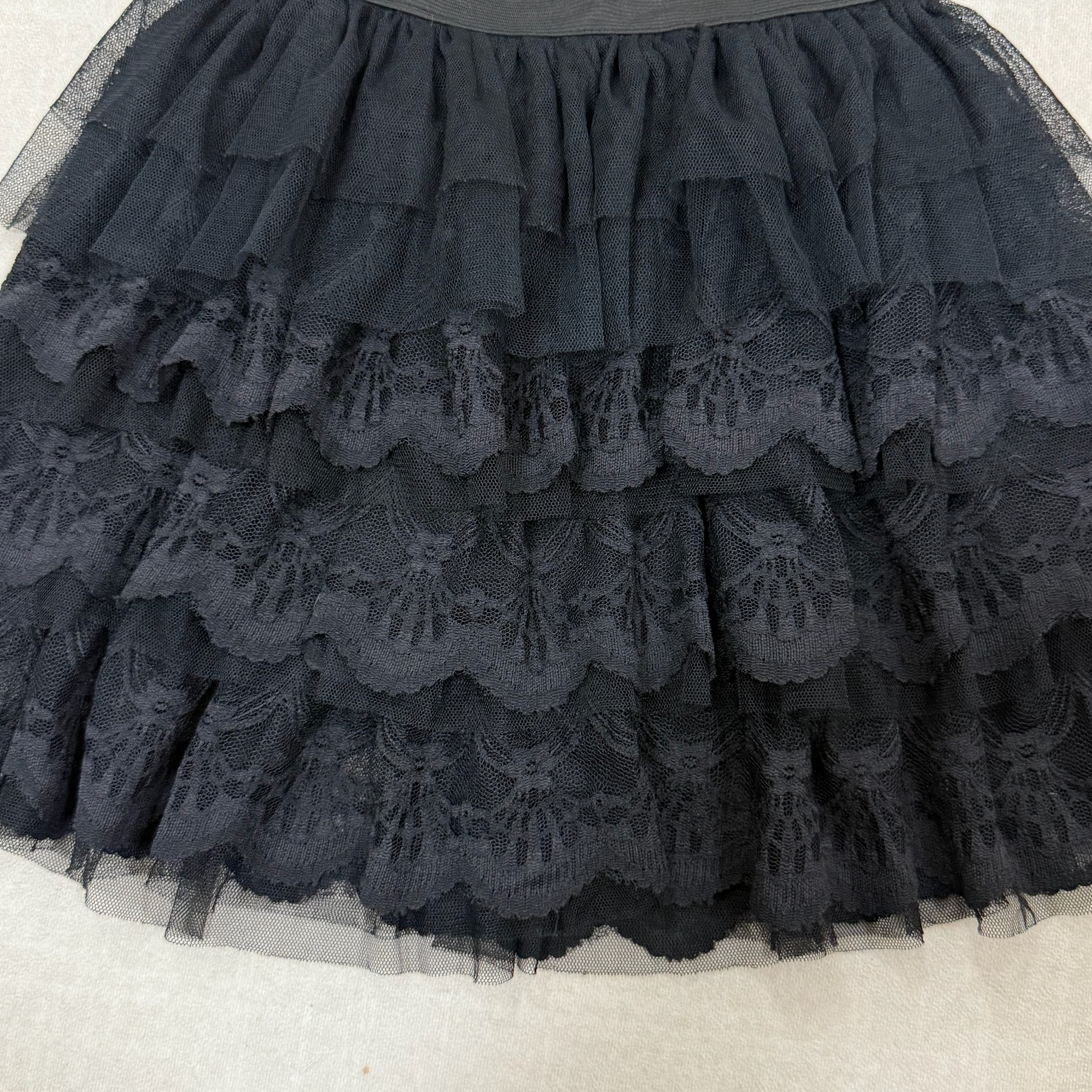 Black Tutu Lace Skirt
