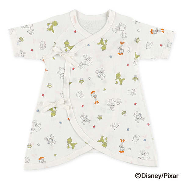 🇯🇵預訂 日本直送🇯🇵Toy Story新生兒印花綁帶純棉蝴蝶衣打底兩件套（四季款）