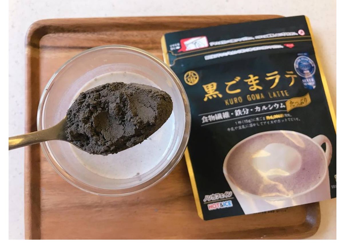 日本直送預訂九鬼黑芝麻粉Latte風味