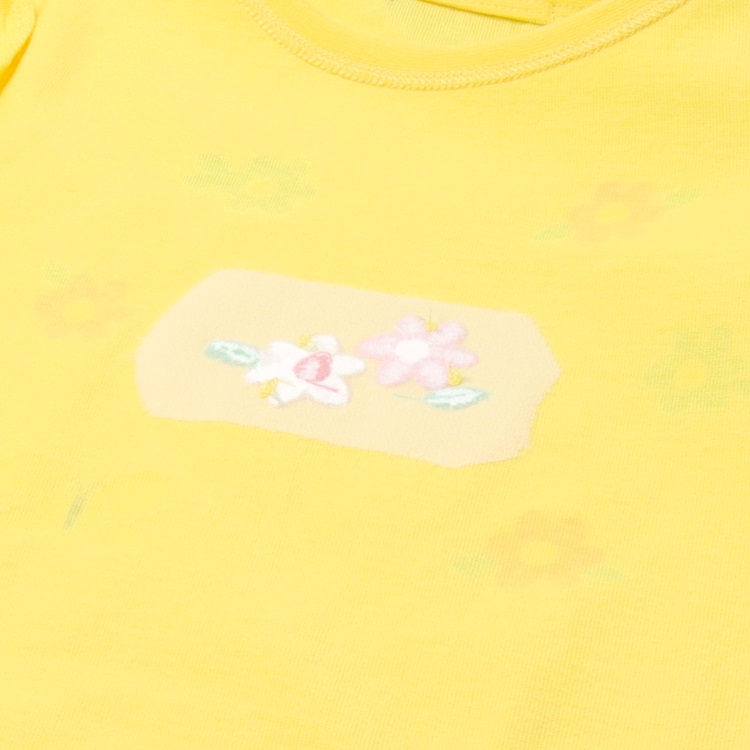 🔥 限時特價中 🔥🆕【⭐訂購⭐】🌀 🇯🇵 日本直送🇯🇵 花卉印花刺繡 扇形下擺 短袖TEE［3款選］🌀 [ELEA-0264][260630]