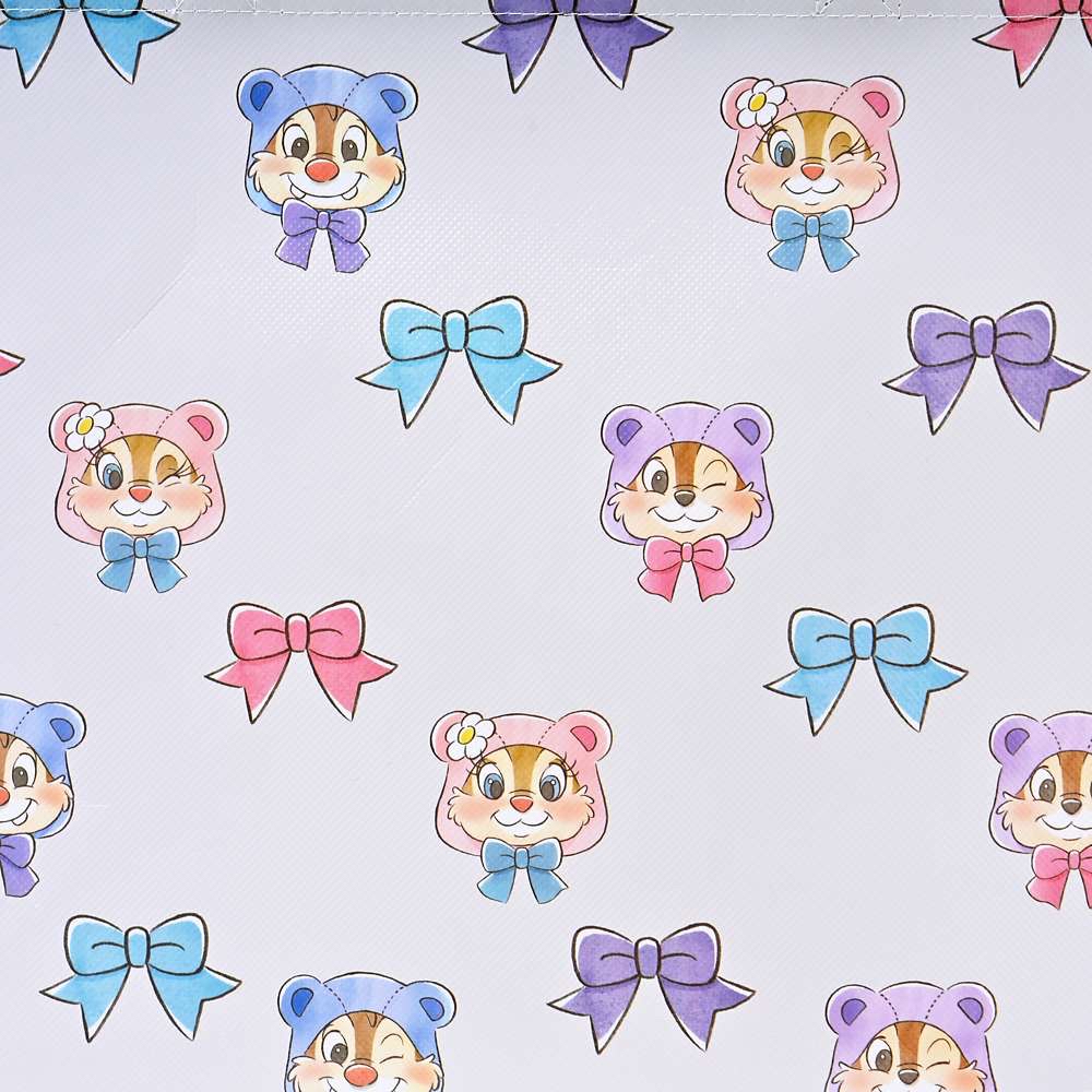 ✈️日本直送🇯🇵預訂🛍日本迪士尼DISNEY Chip & Dale COLLECTION - Chip & Dale, Clarice 拉鍊購物袋/環保袋