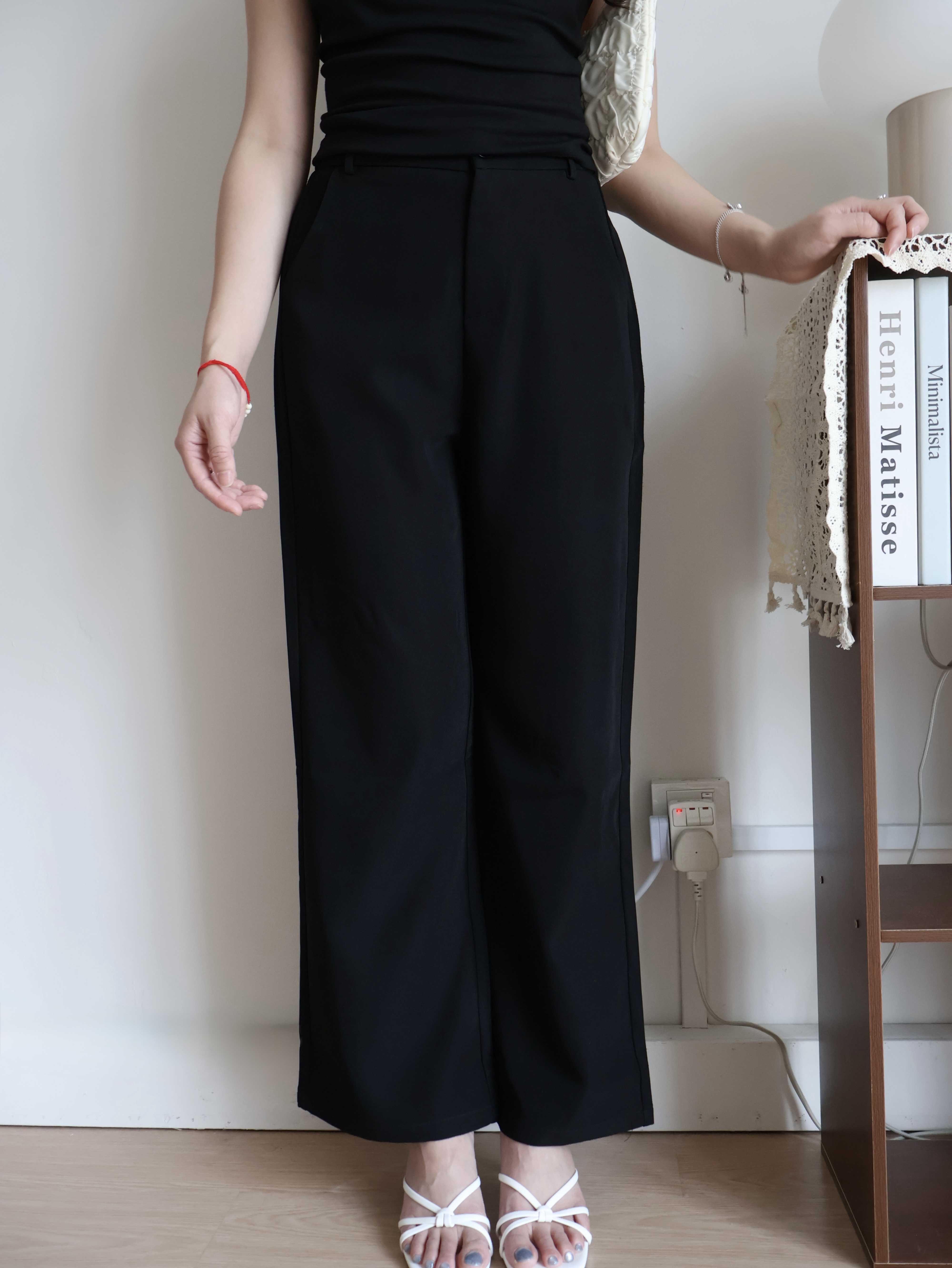 Joice Suit Pants | Black