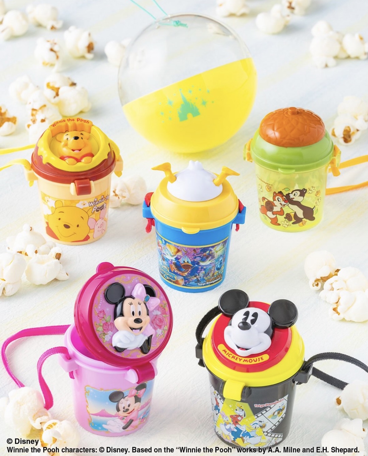 ：日本：DISNEYLAND園區產品 盲抽 扭蛋 MINI 爆谷桶