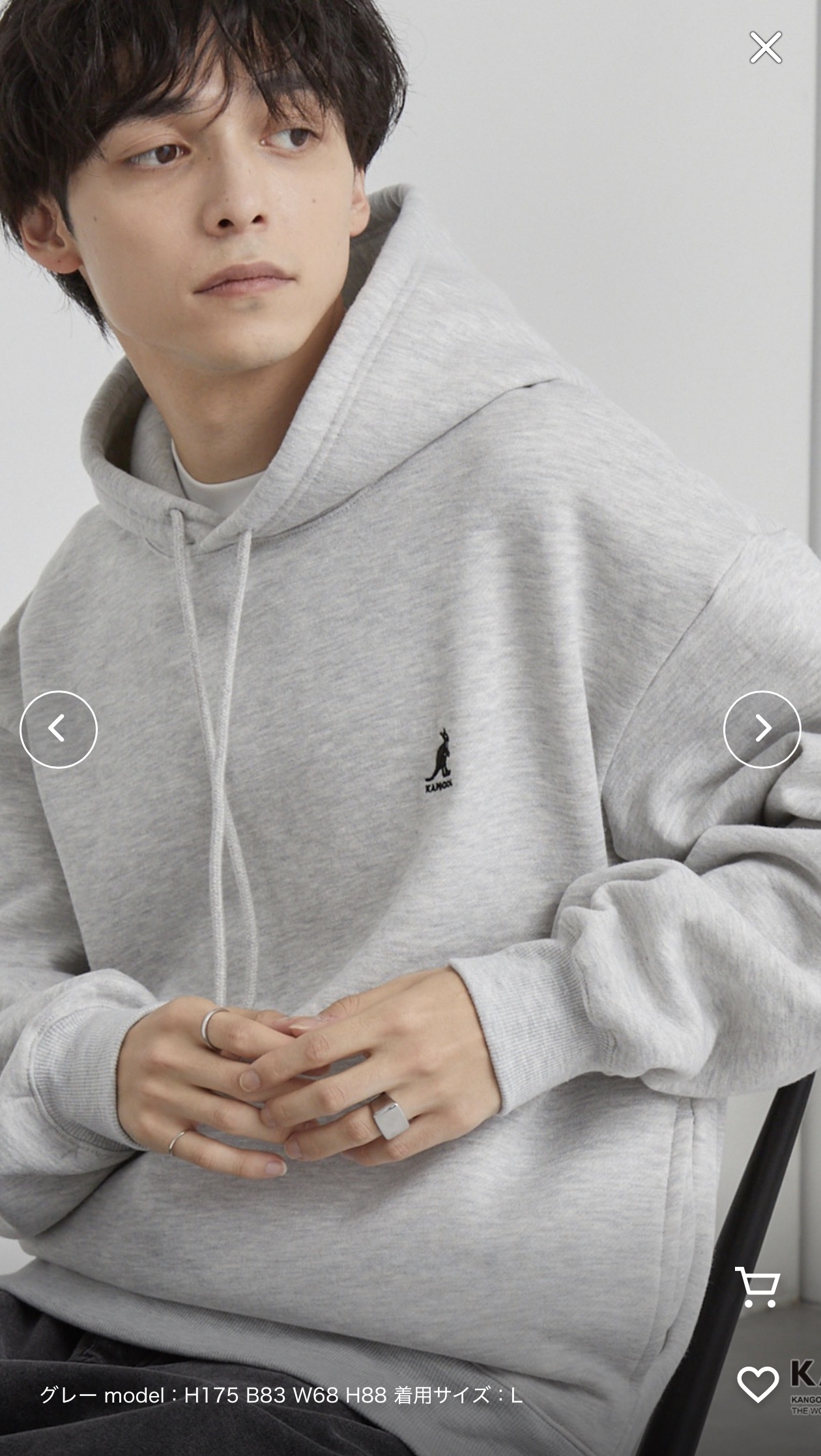 KANGOL 套頭衛衣(男/女）