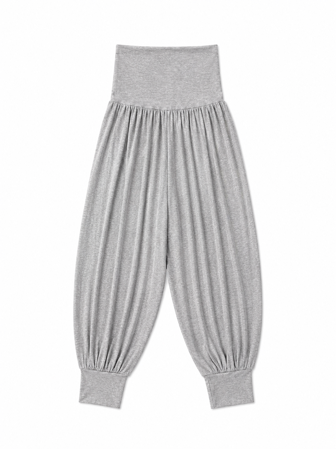 Foldover Waist Capri Pants
