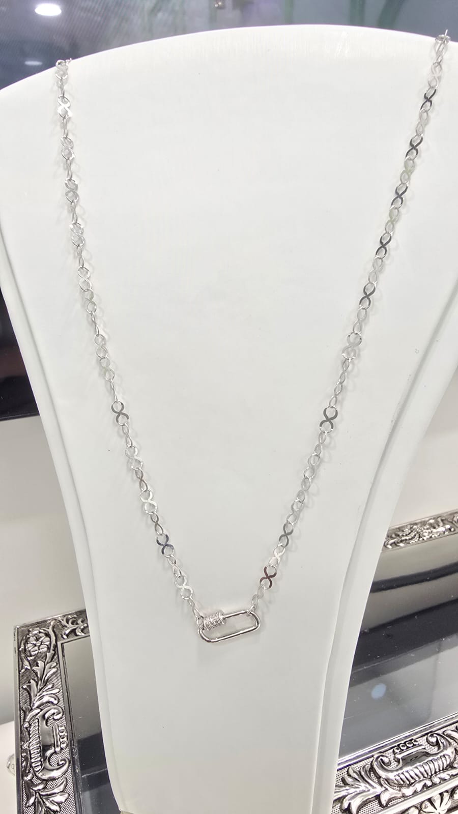 18K 鑽石項鏈 G2.23g D0.15