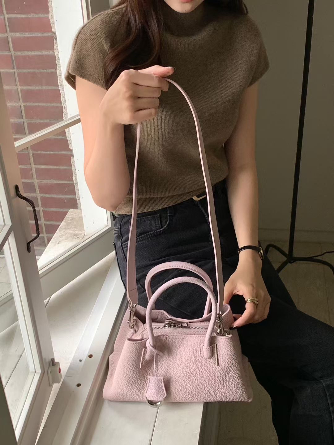 DM03_05  長柄橫Tote (4色)