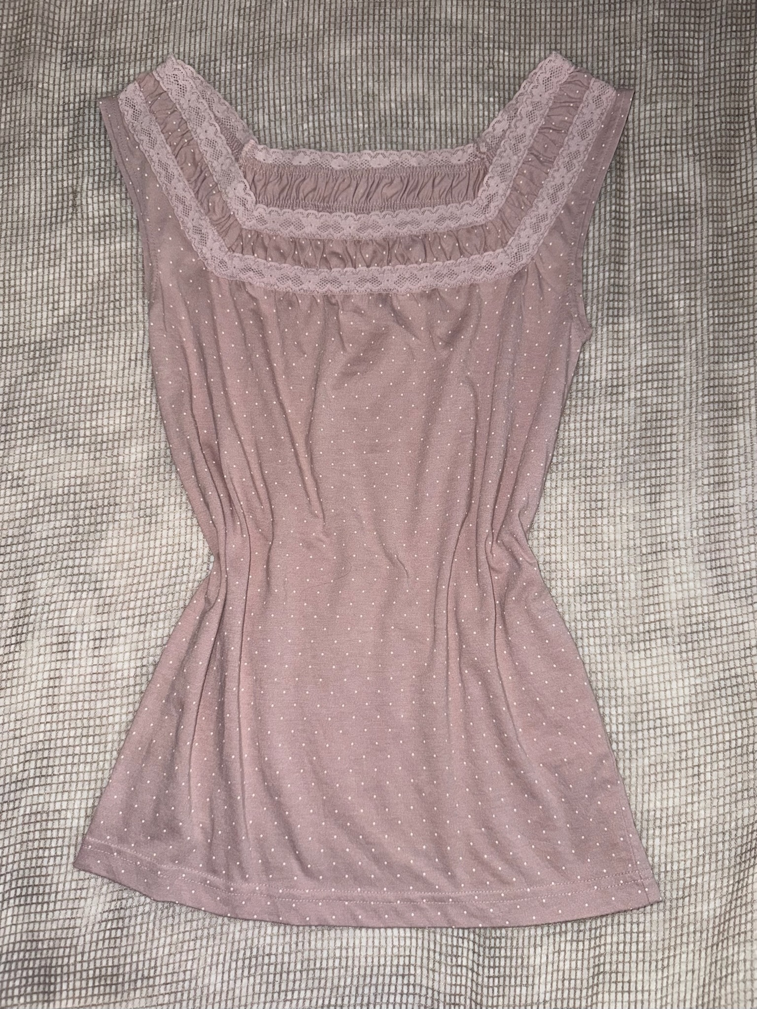 Balletcore Aesthetic Polka Dot Top