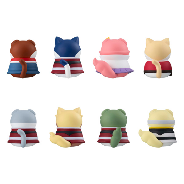 (預訂訂金 $100) (總價 $371) MegaHouse MEGA CAT PROJECT 機動戰士高達 機動戰士喵彈SEED 偽貓咪 (1套8款) (行版) Mobile Suit Gundam Seed Mobile Suit Nyandam SEED 