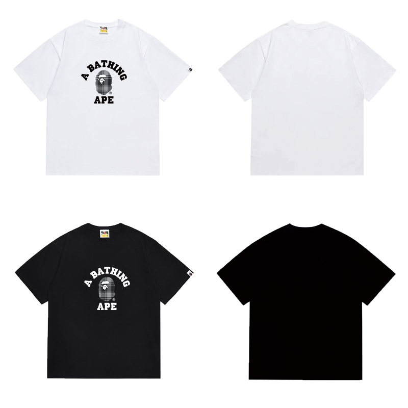 Bape Check College Tee