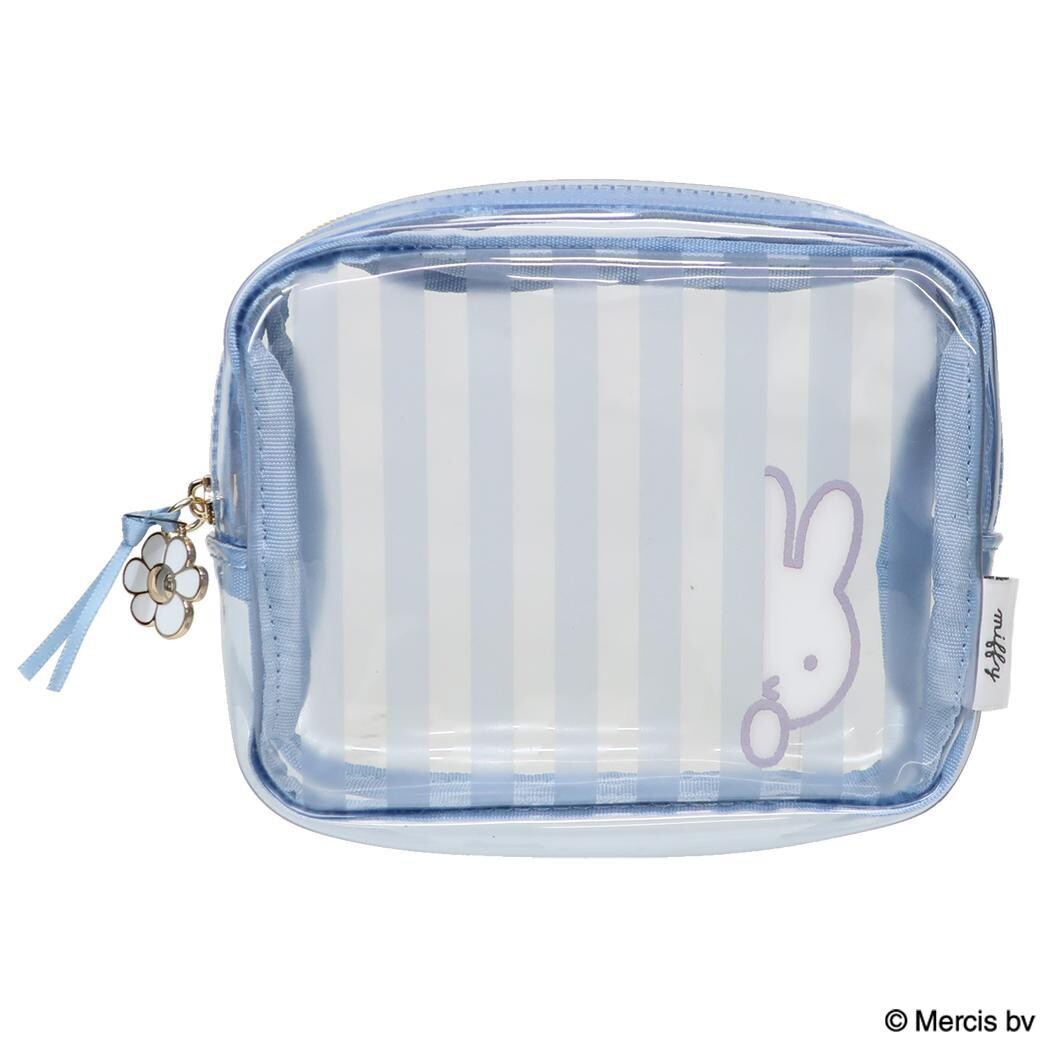 預購 miffy peekaboo 透明方形pouch  miff-248d