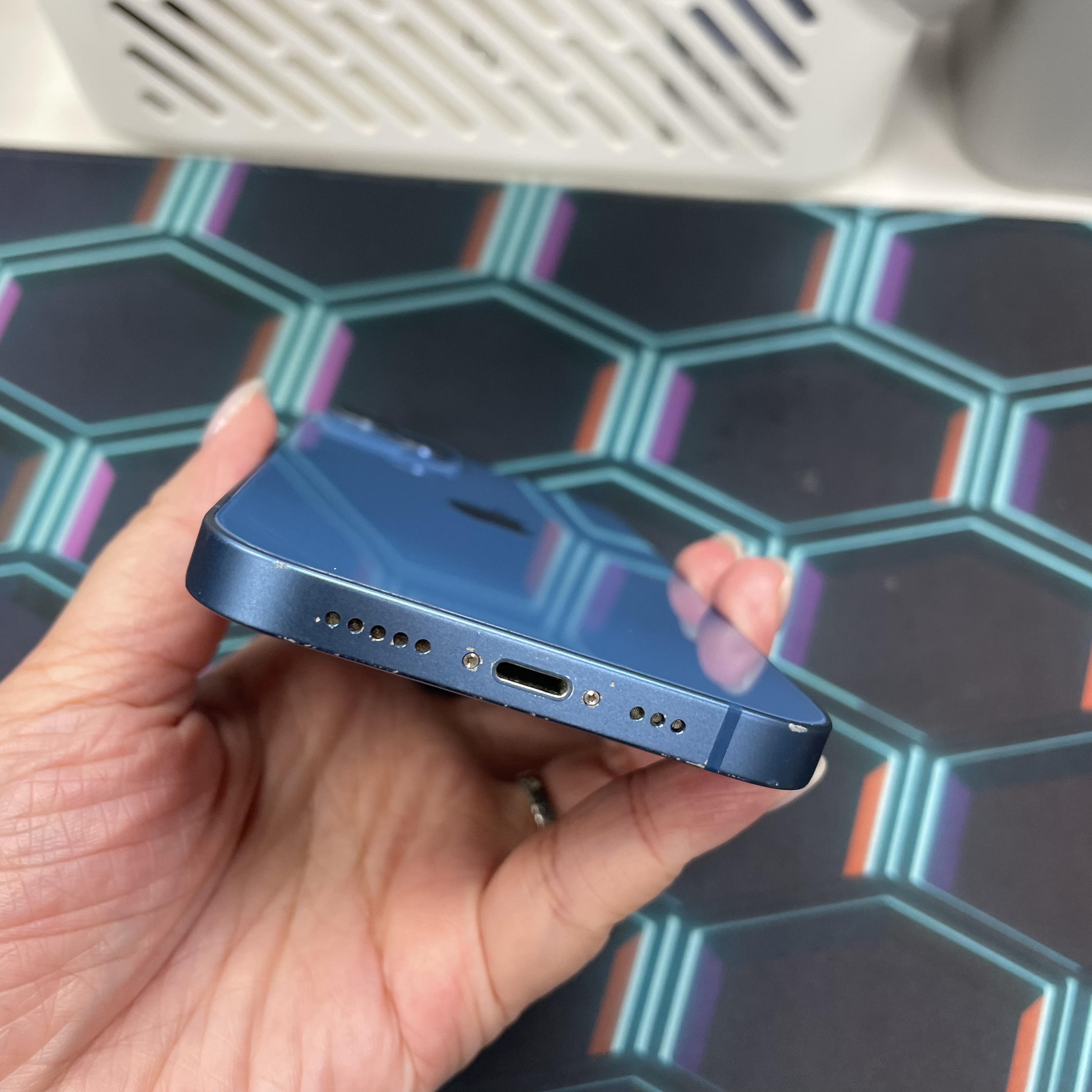 *6580 13 超靚機 128GB 電77 藍色 blue