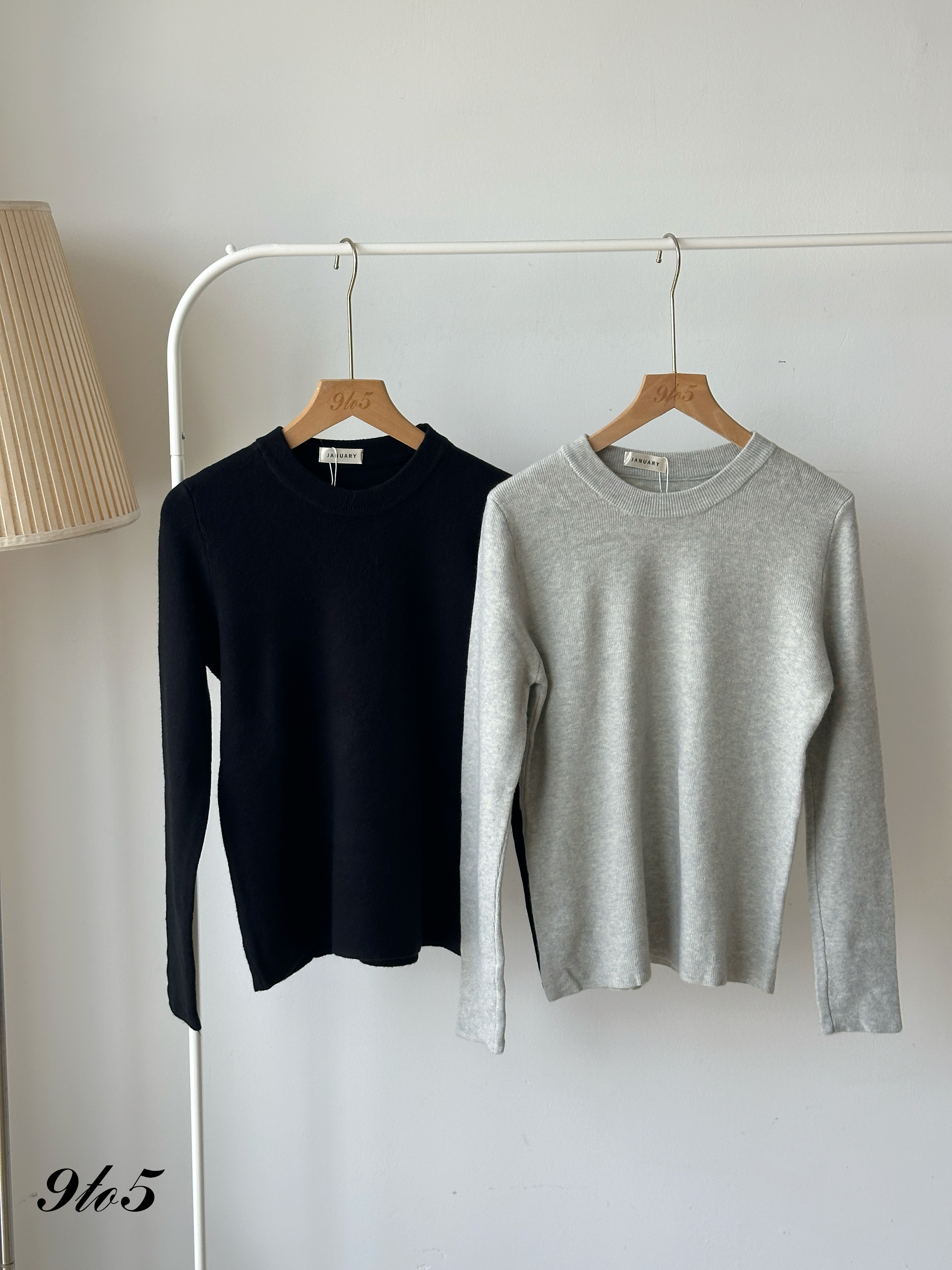 T4122 Long Sleeve Knit Top - 5 Colors 