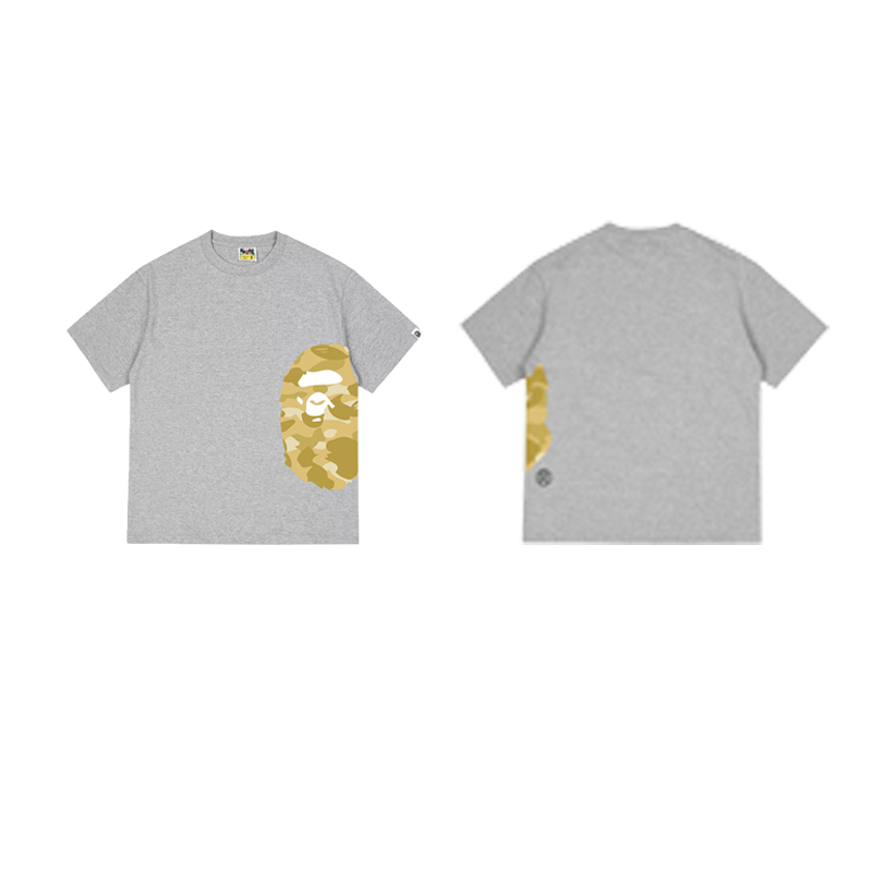 Bape Color Camo Side Big Ape Head Tee