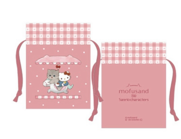 Mofusand 鯊魚貓 索袋｜預訂