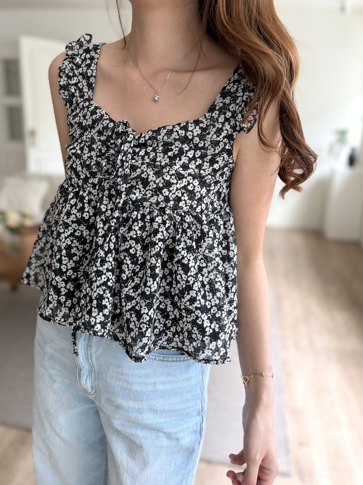 La Fleur Ruffle Blouse