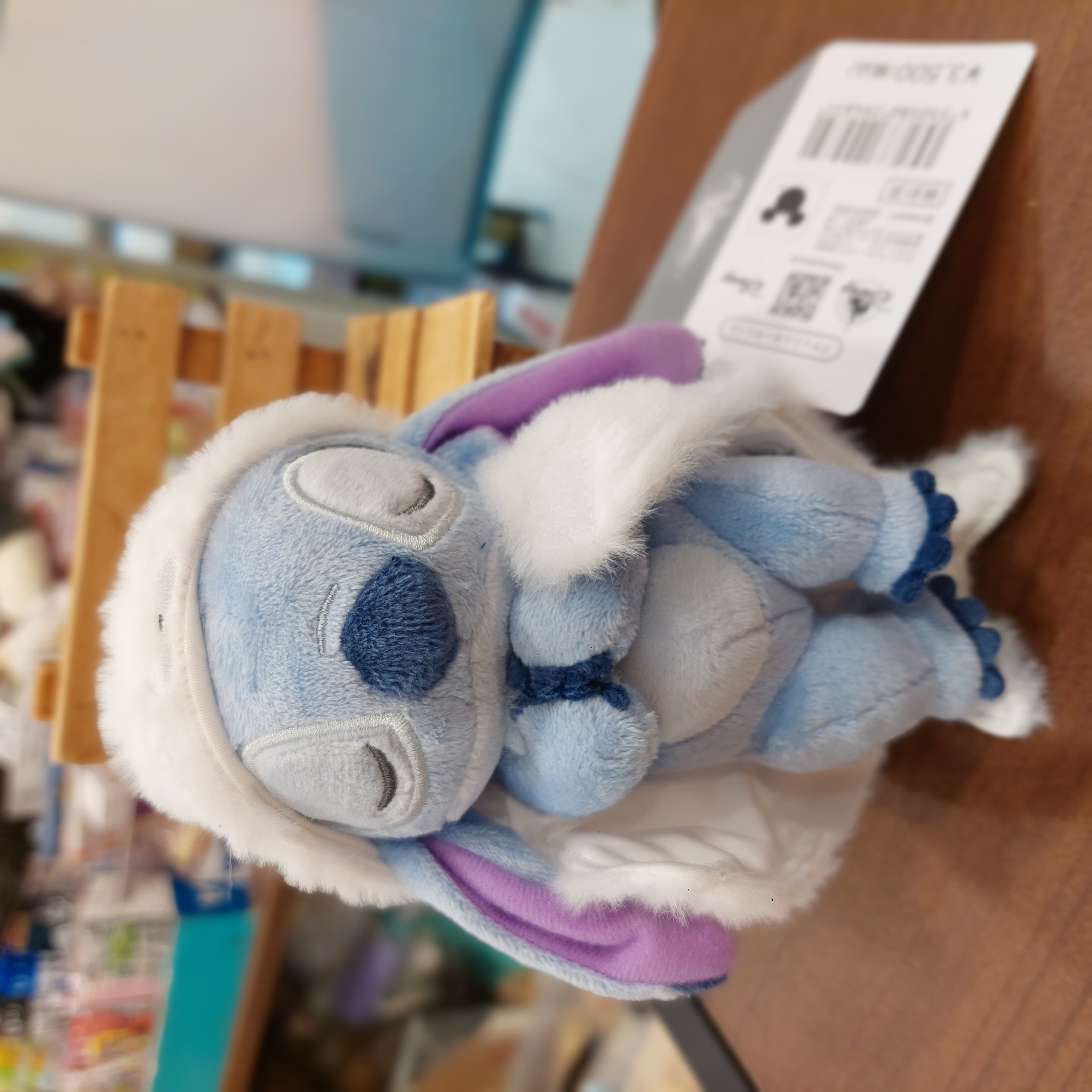 原裝日本 廸士尼 Stitch Pajama Style 史廸仔吊飾 掛件 Key chain