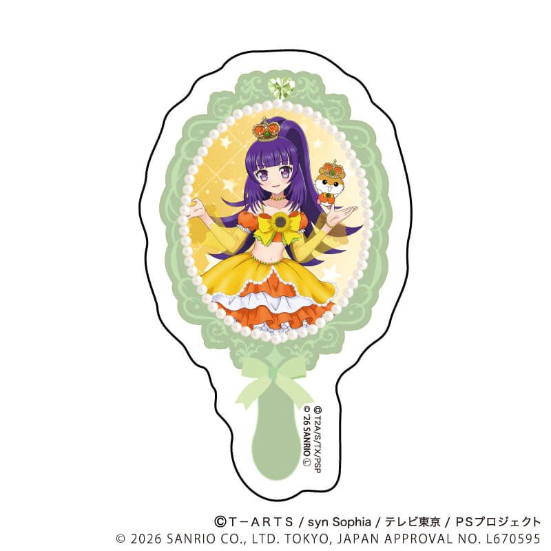 閃貼紙 星光少女&星光樂園&星光頻道 Pretty Series ×Sanrio #P-PIG0202 [A3] (PRE-ORDER) [2026/07]