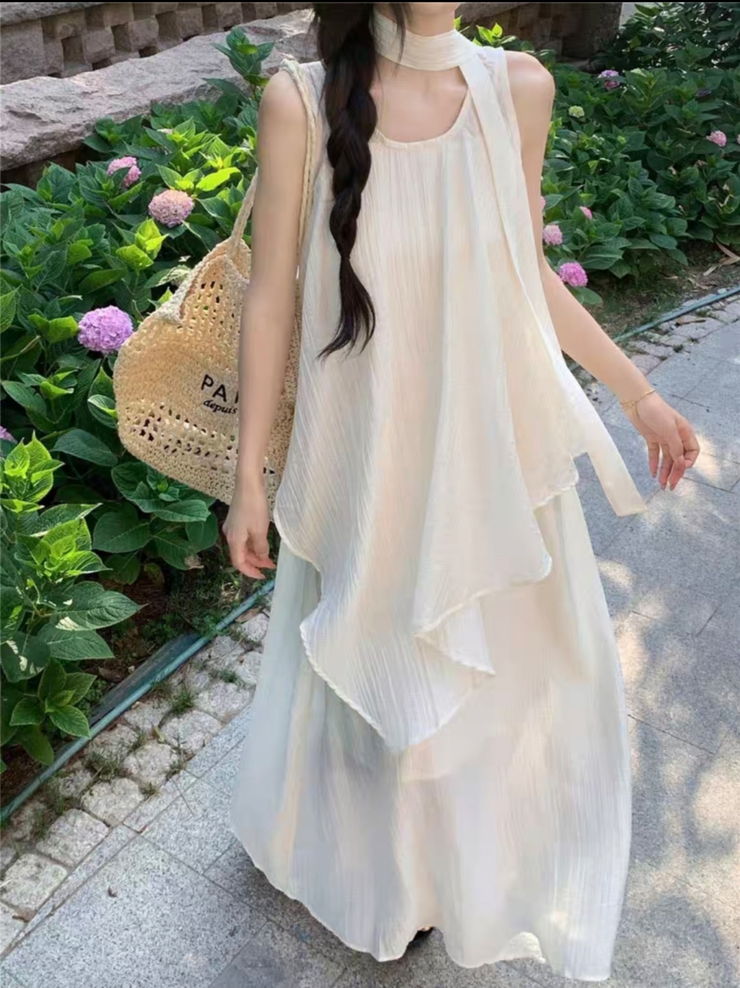 ST526度假风不规则套装