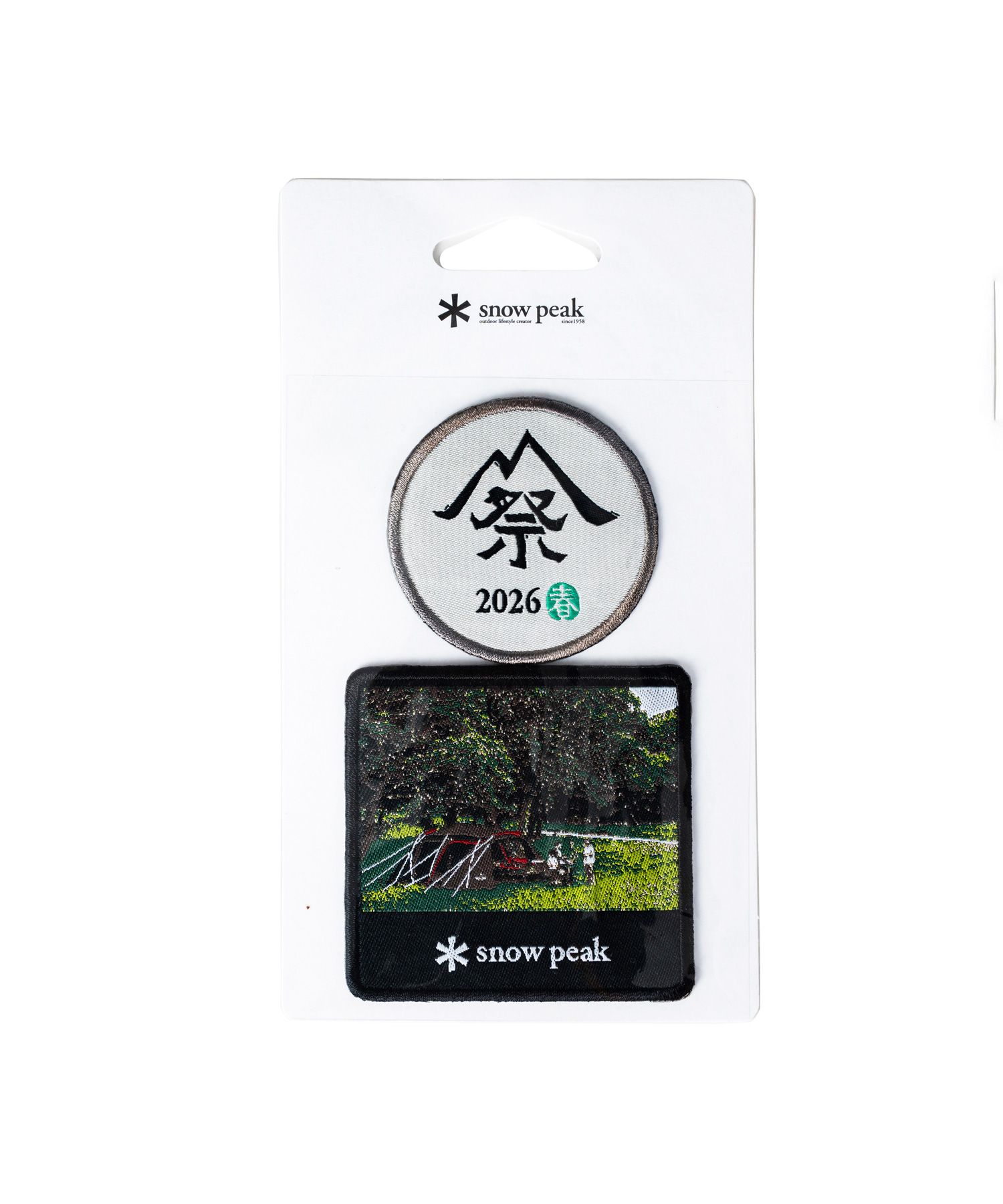 【7月預購】Snow Peak 26春"雪峰祭限定 布章
