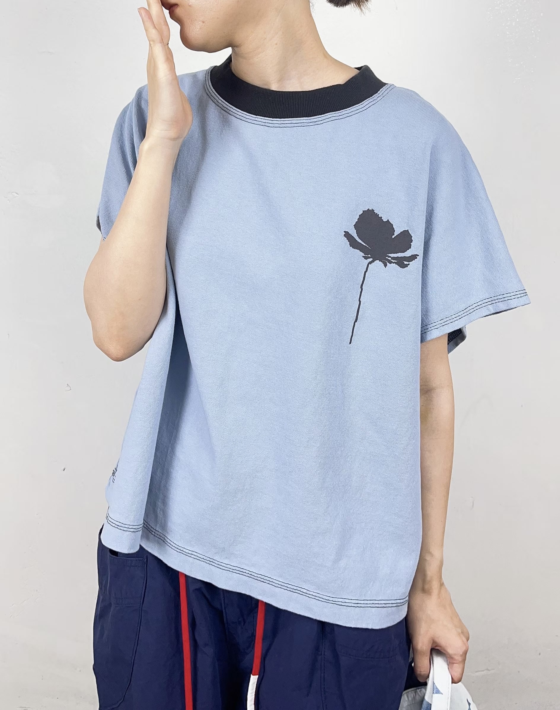 4N5前後印花Tee 
