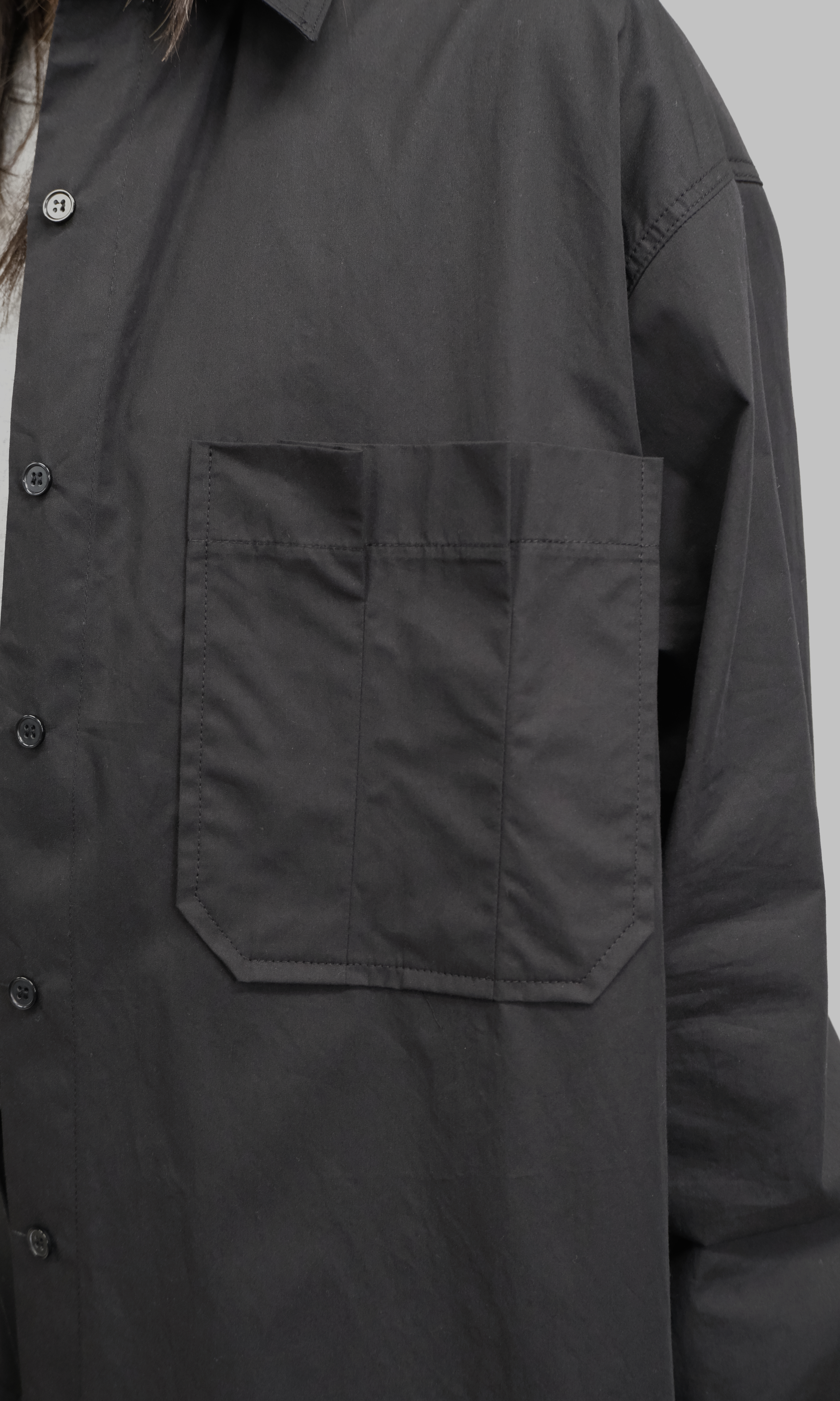 Pleated pocket shirt #sh27