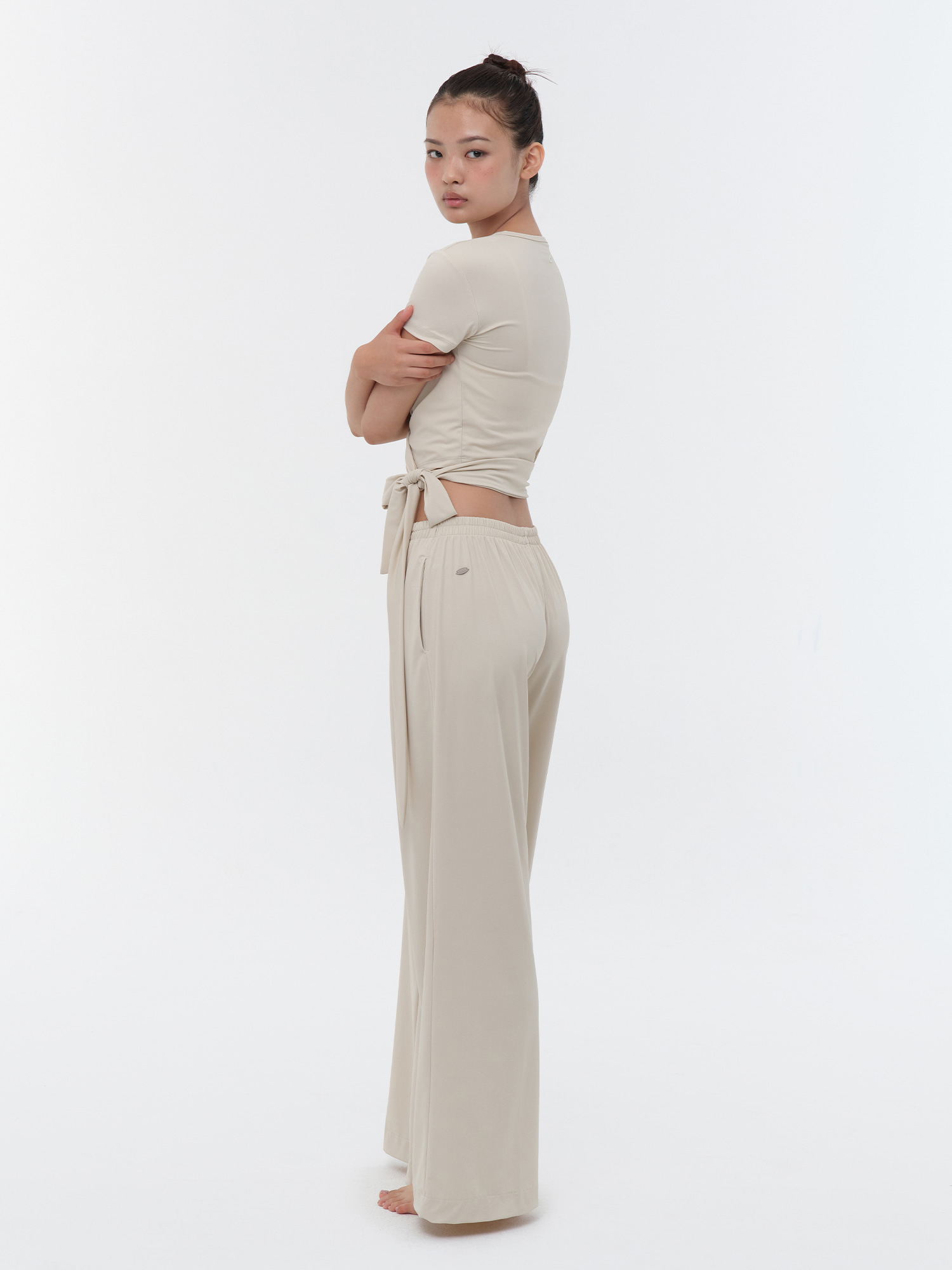 預購_Cooling Banding Wide Pants  by Conch