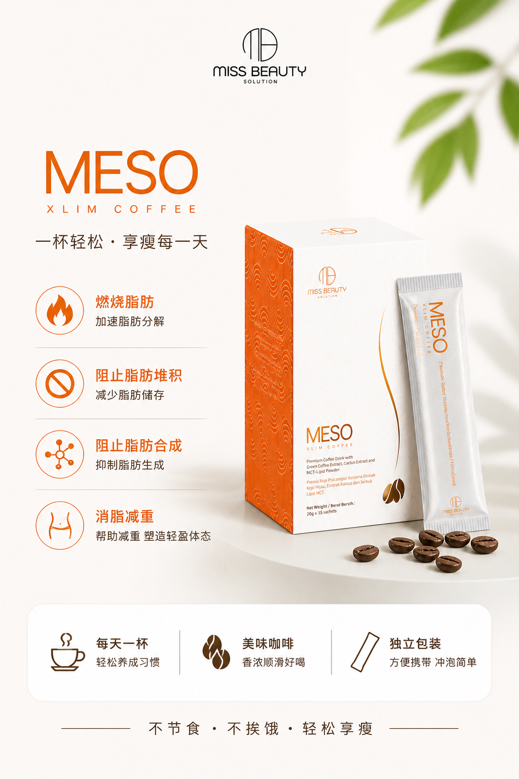 MESO 4.0 XLIM COFFEE 消脂瘦身咖啡