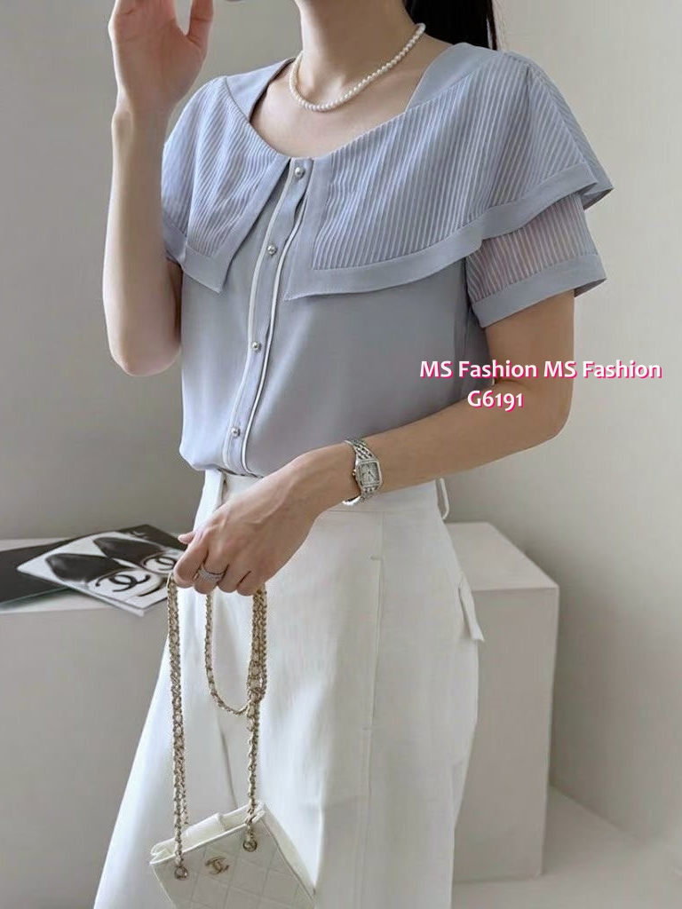 G6191 韓國🇰🇷高質靚料ruffle top