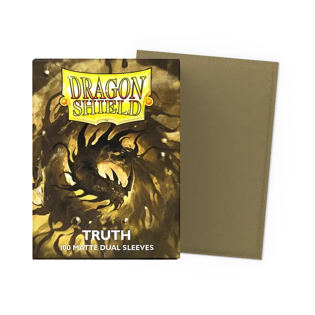 Dragon Shield - Standard Deck Protector Sleeves - Dual Matte - Truth - AT-15060