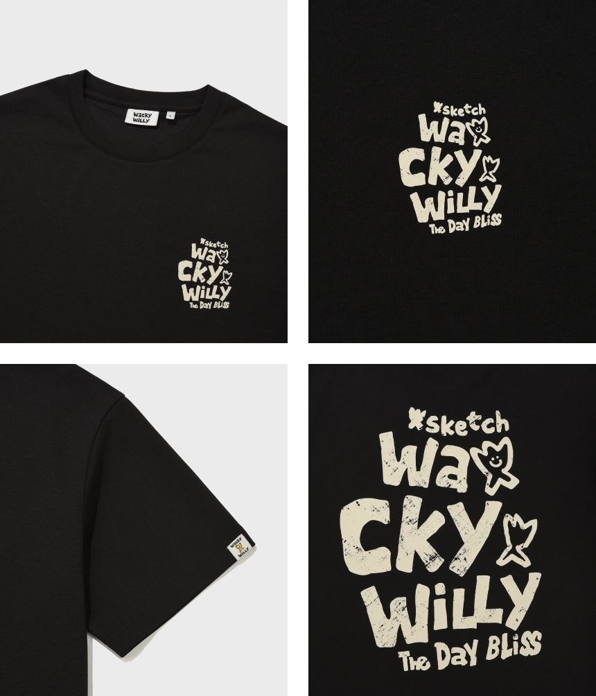 🇰🇷韓國Wacky Willy短袖Tee