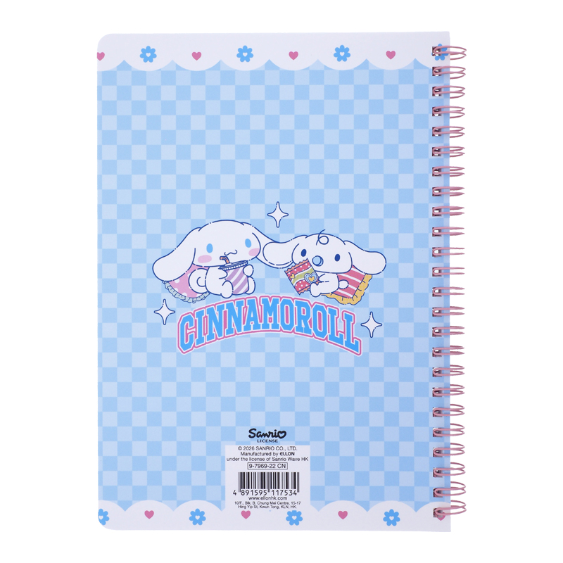 Cinnamoroll Wire-O Notebook 線圈簿