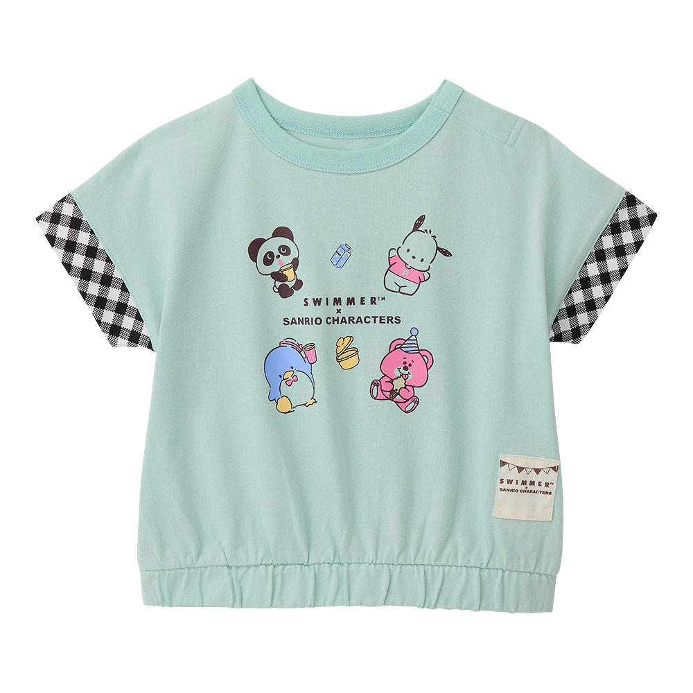 🆕【⭐訂購⭐】  🇯🇵日本直送 🌀SWIMMER x #Sanrio 短袖 tee［2款選］🌀 [PLBA-0032] [260304]
