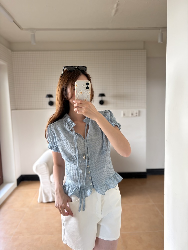 Everyday White Denim Shorts
