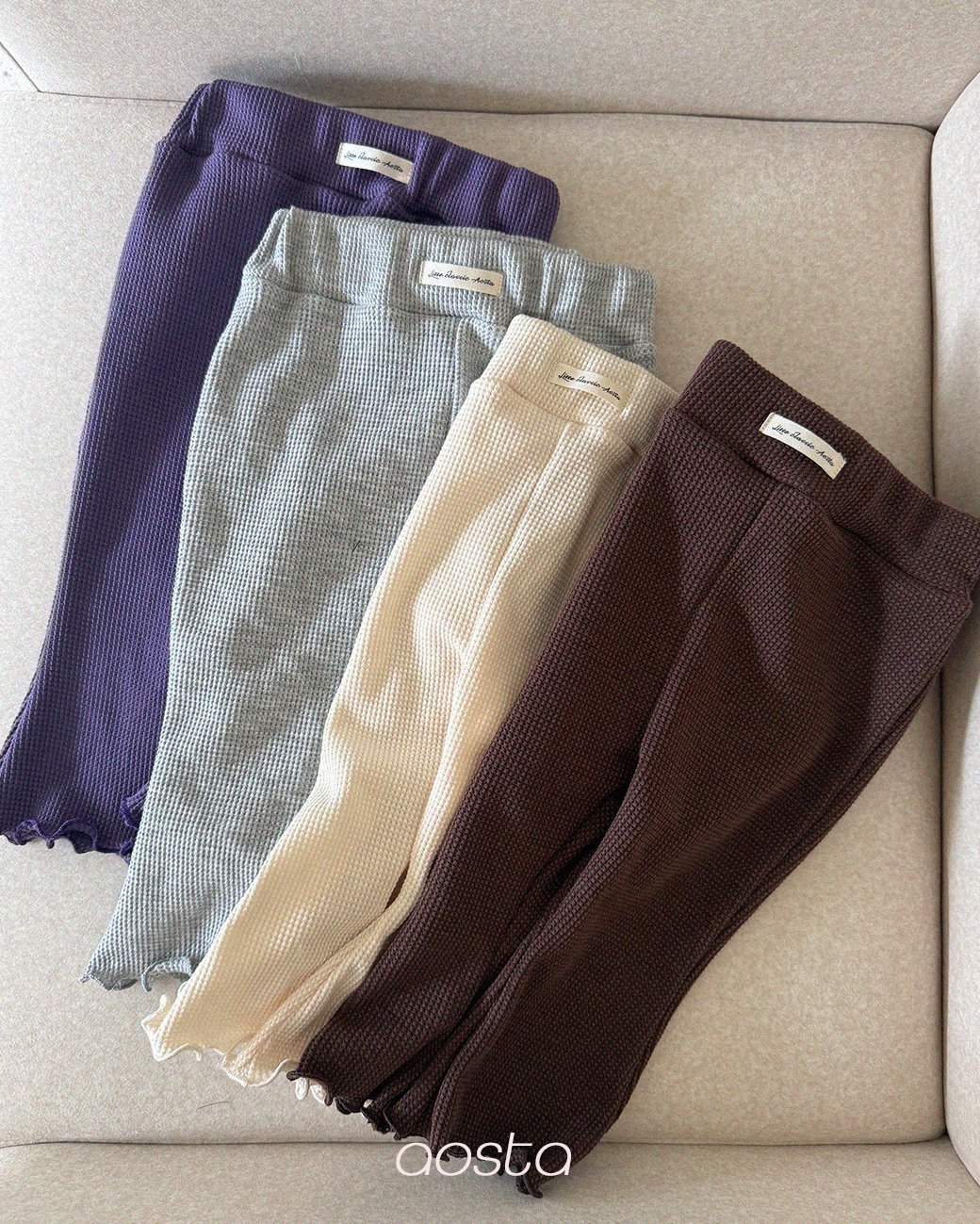 Aosta | [Jelly Waffle Pants]